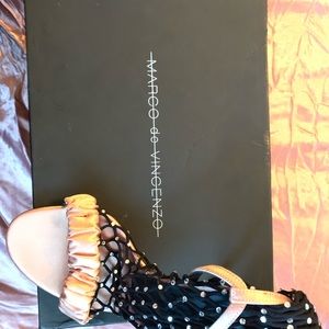 Marco de Vincenzo pale pink sandals